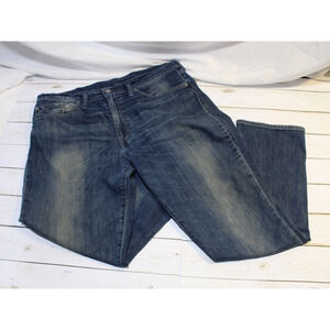 Levi's 511 Men's 36x30 Blue Medium Wash Straight Leg Slim Stretch Jeans 5 Pocket